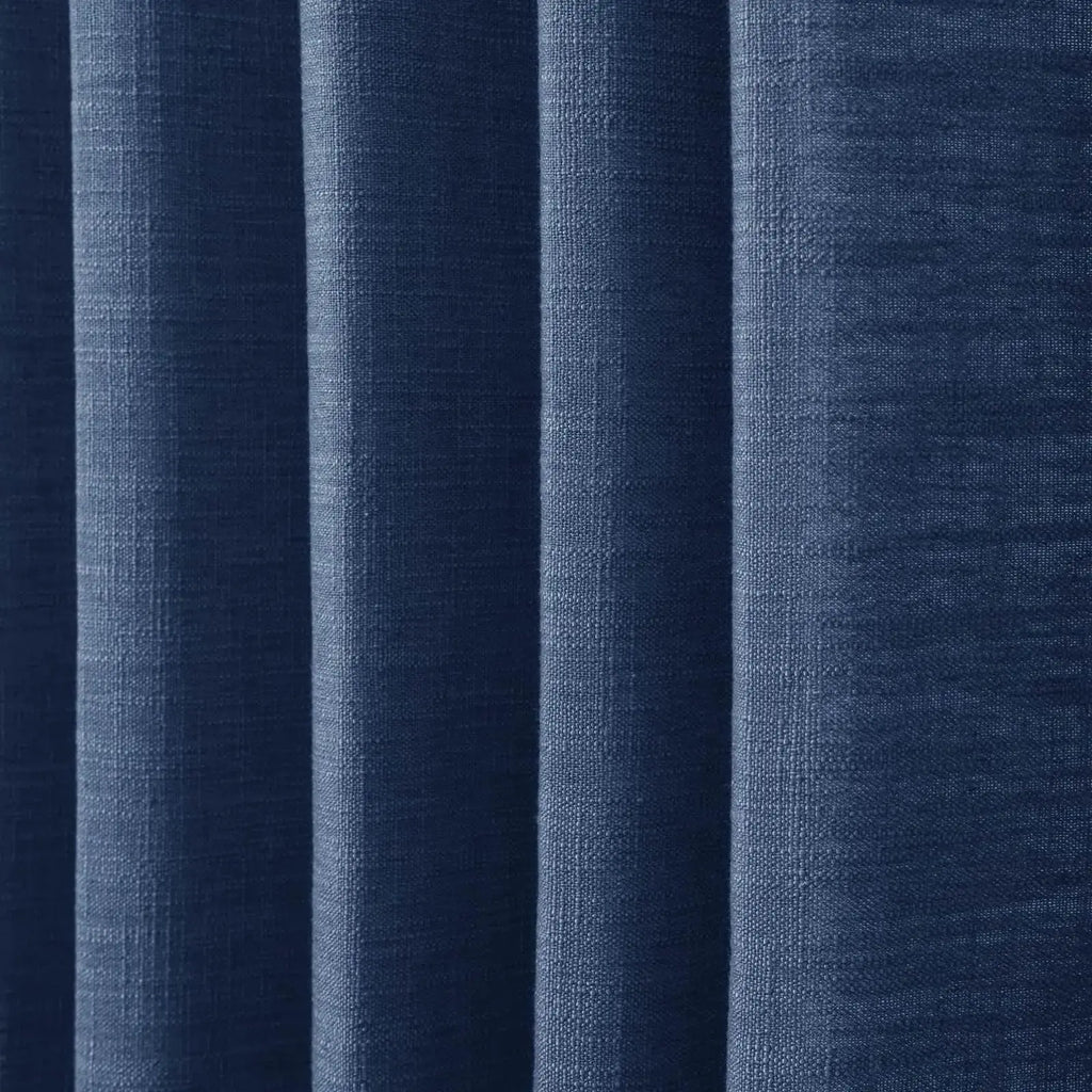 Liz Linen Pleated Cafe Curtains