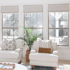 Motorized Roman Shade Cordless