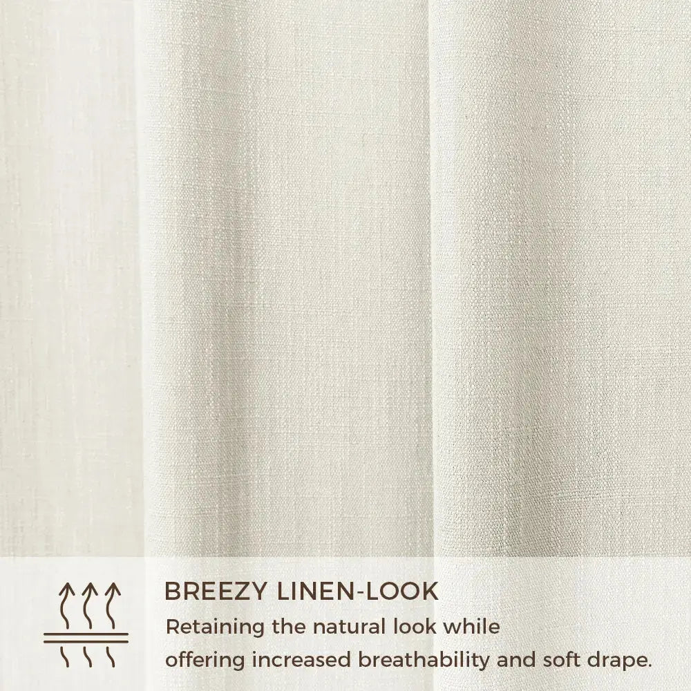 Kyla Linen Drapery Pleated