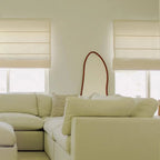 Jawara Linen Cotton Roman Shade Cordless