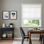 Rae Natural Ramie Flax Woven Wood Shades - Series C