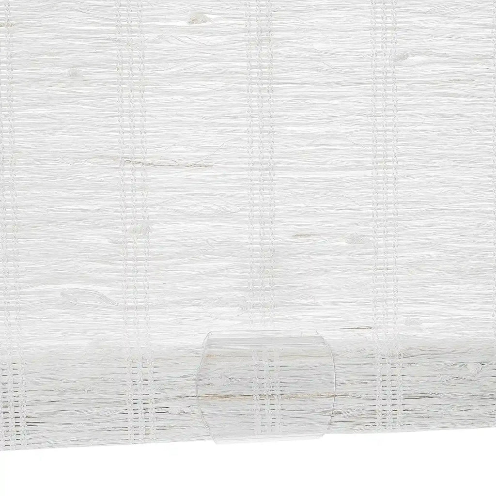 Rae Natural Ramie Flax Woven Wood Shades - Series C