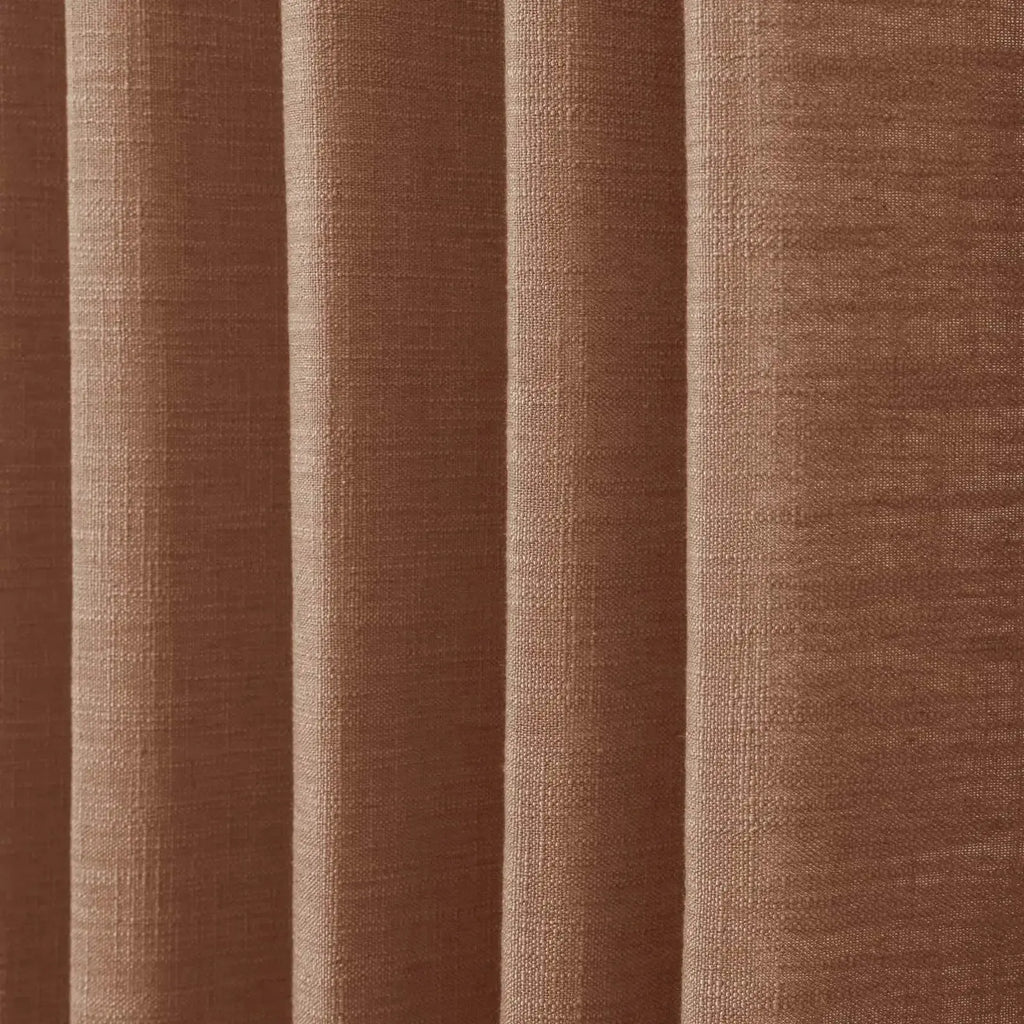 Liz Linen Pleated Cafe Curtains