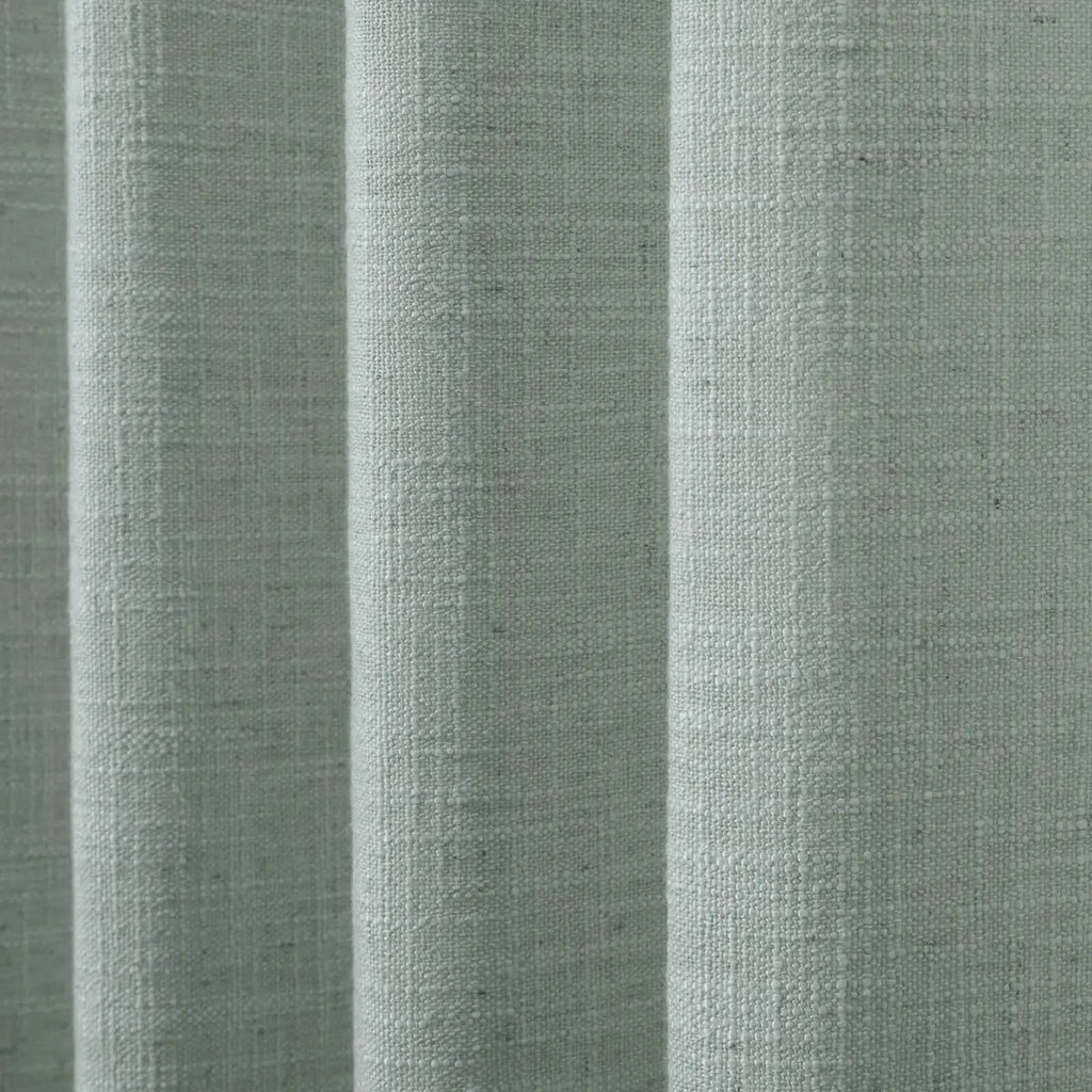 Liz Linen Pleated Cafe Curtains