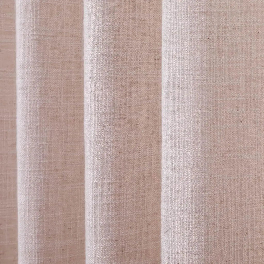 Liz Linen Pleated Cafe Curtains