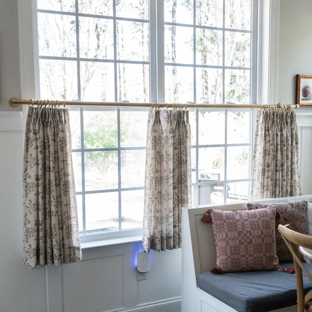 Sara Le Print Linen Drapery Pleated