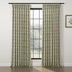 Sara Le Print Linen Drapery Pleated