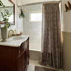 Sara Le Print Linen Drapery Pleated