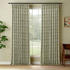 Sara Le Print Linen Drapery Pleated