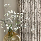 Sara Le Print Linen Drapery Pleated