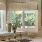 Motorized Roman Shade Cordless