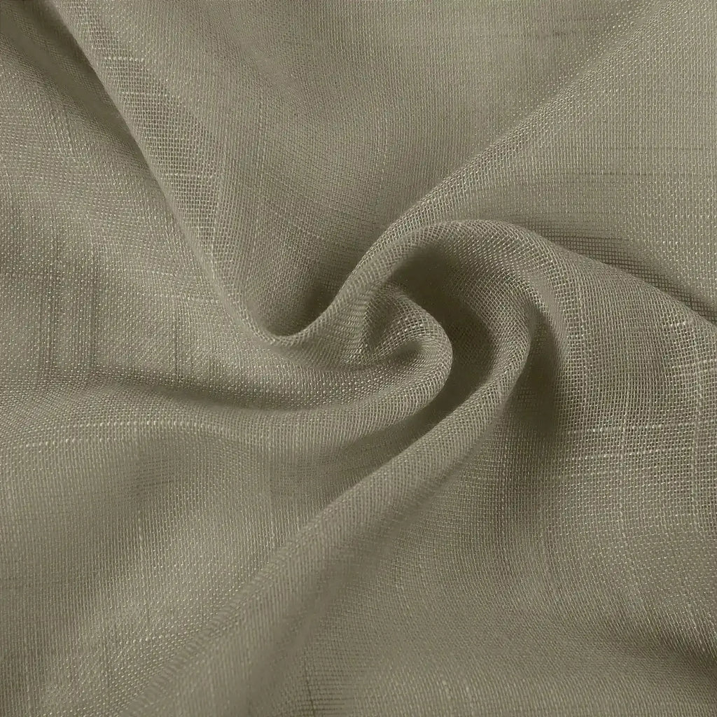 Flynn Airy Lightweight Sheer Curtain Pleated