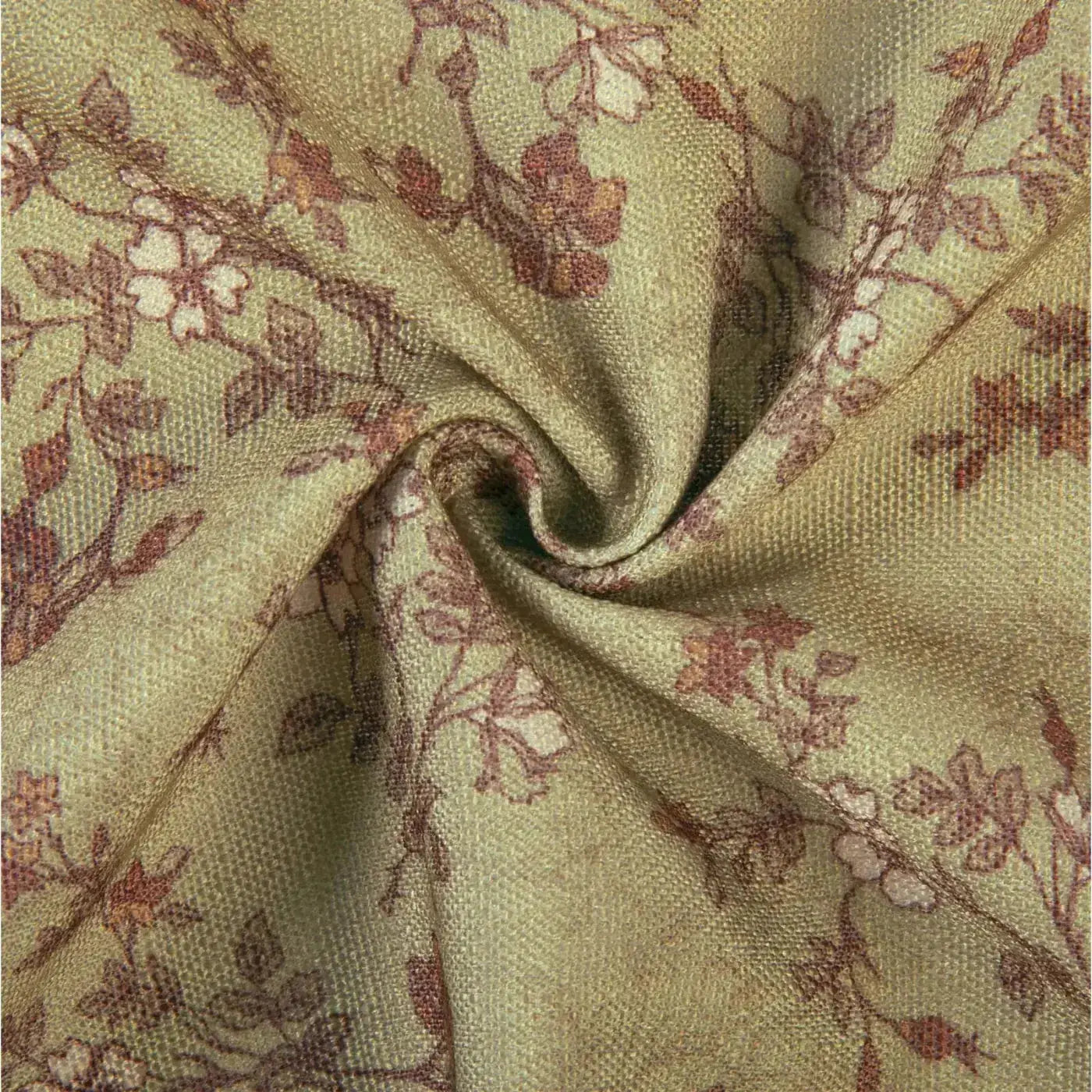 Sara Le Print Linen Drapery Pleated