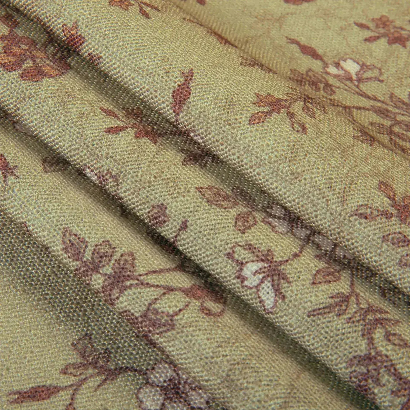 Sara Le Print Linen Drapery Pleated