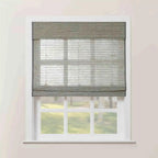 Rae Natural Ramie Flax Woven Wood Shades - Series C