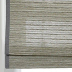 Rae Natural Ramie Flax Woven Wood Shades - Series C