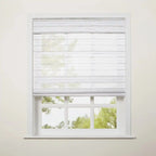 Rae Natural Ramie Flax Woven Wood Shades - Series C