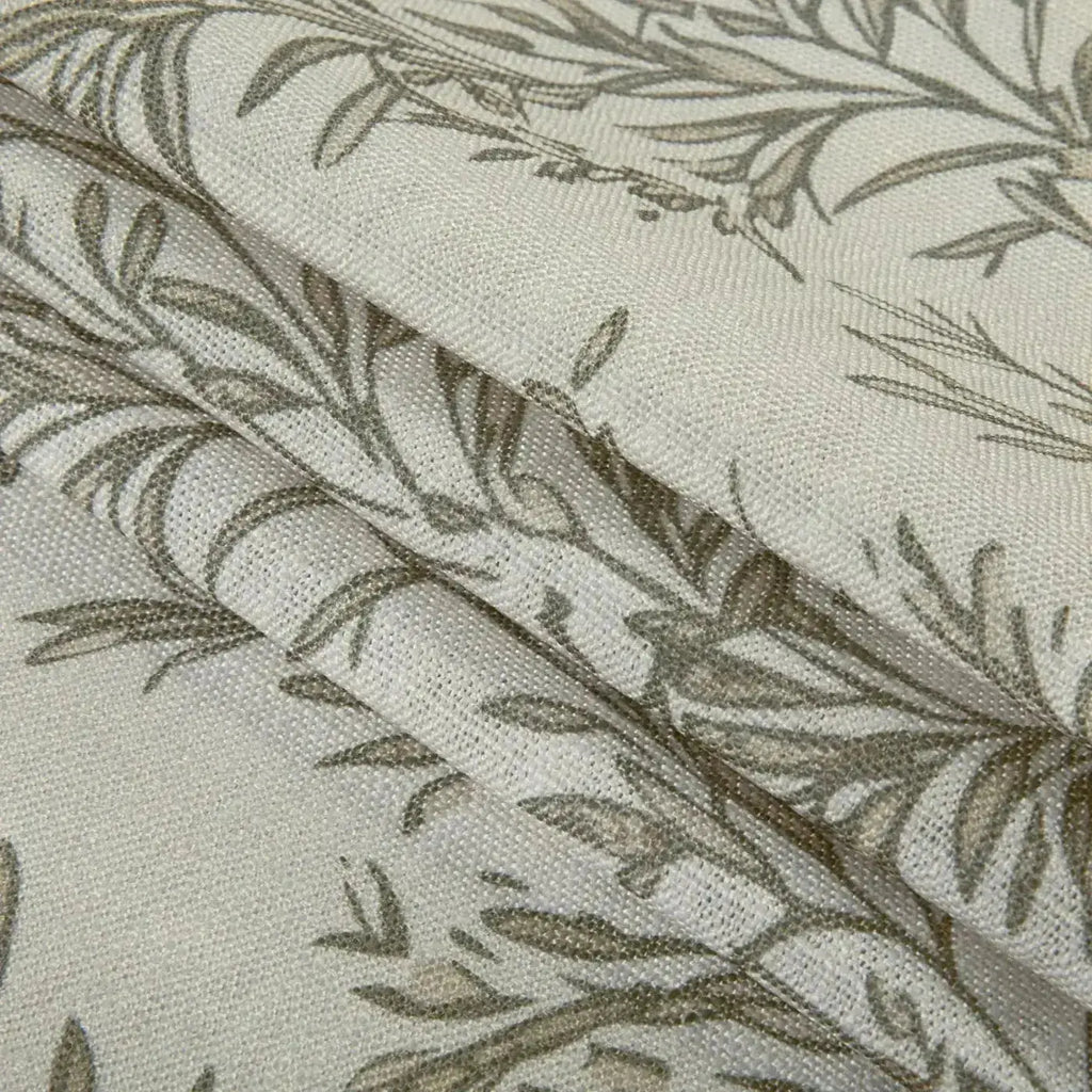 Sara Le Print Linen Drapery Pleated