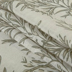 Sara Le Print Linen Drapery Pleated