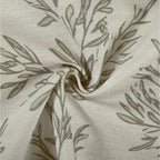 Sara Le Print Linen Drapery Pleated