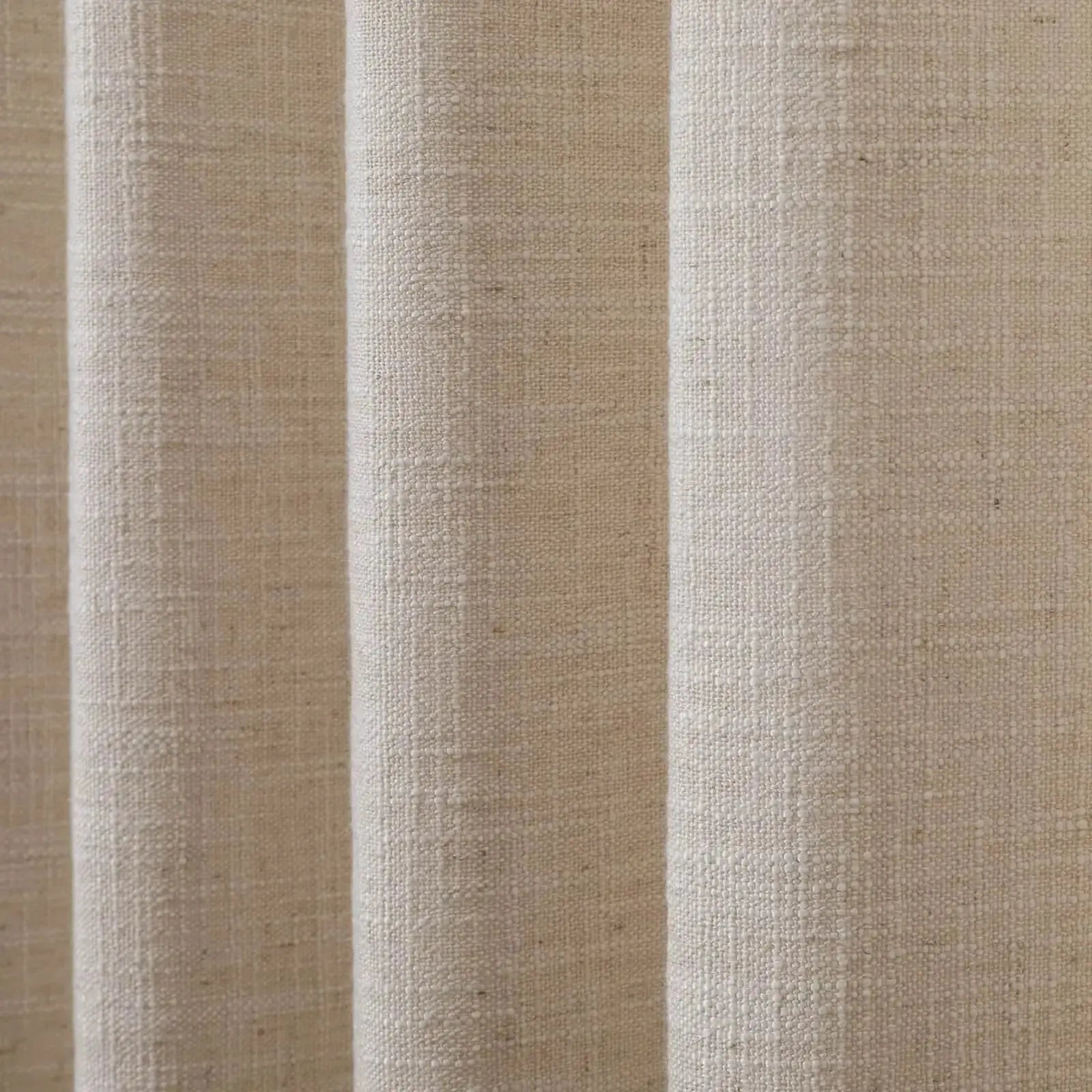 Liz Linen Pleated Cafe Curtains