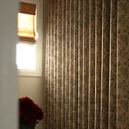 Sara Le Print Linen Drapery Pleated