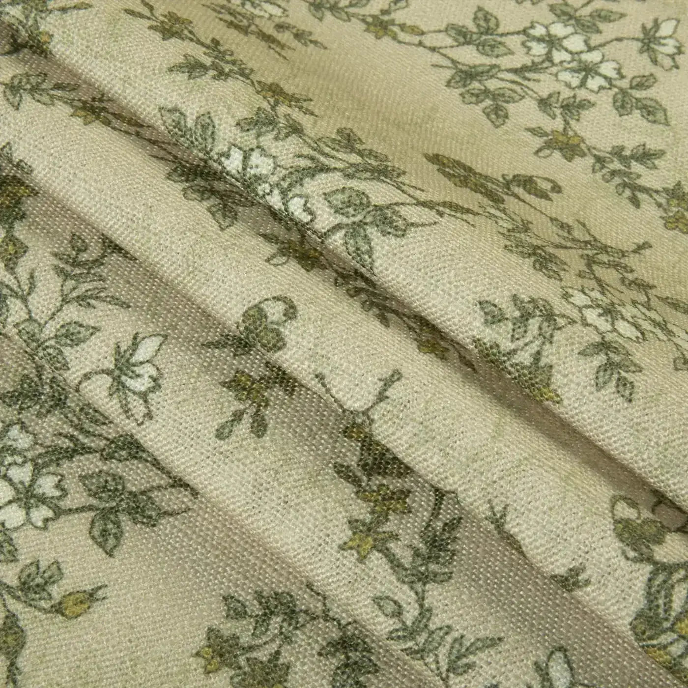 Sara Le Print Linen Drapery Pleated