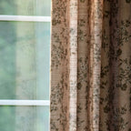 Sara Le Print Linen Drapery Pleated