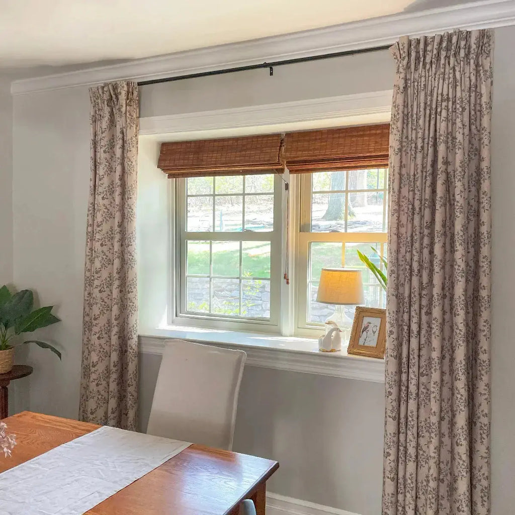 Sara Le Print Linen Drapery Pleated