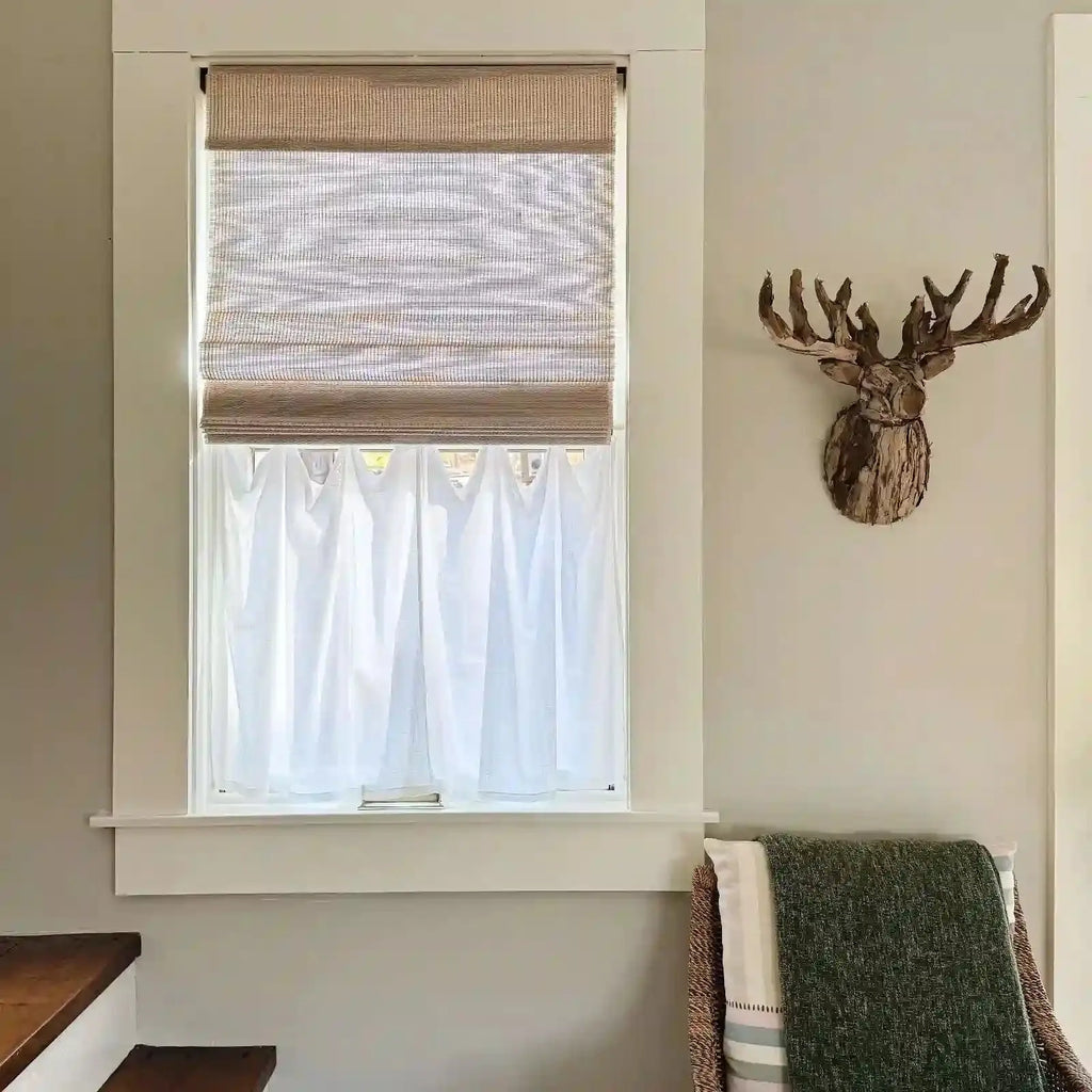 Sybil Bamboo Roman Shade Cordless