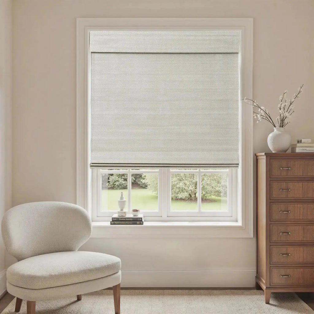 Sybil Bamboo Roman Shade Cordless