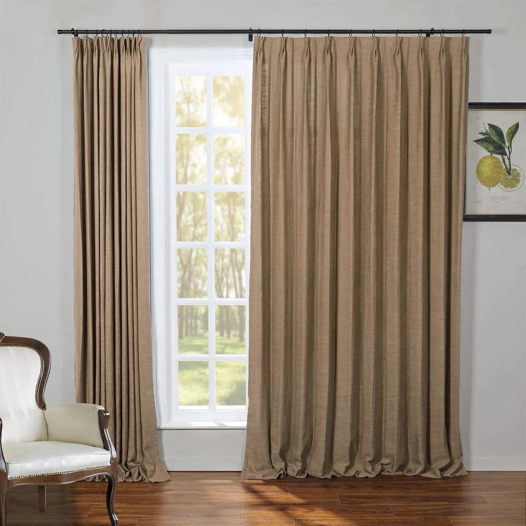 Kyla Linen Drapery Pleated