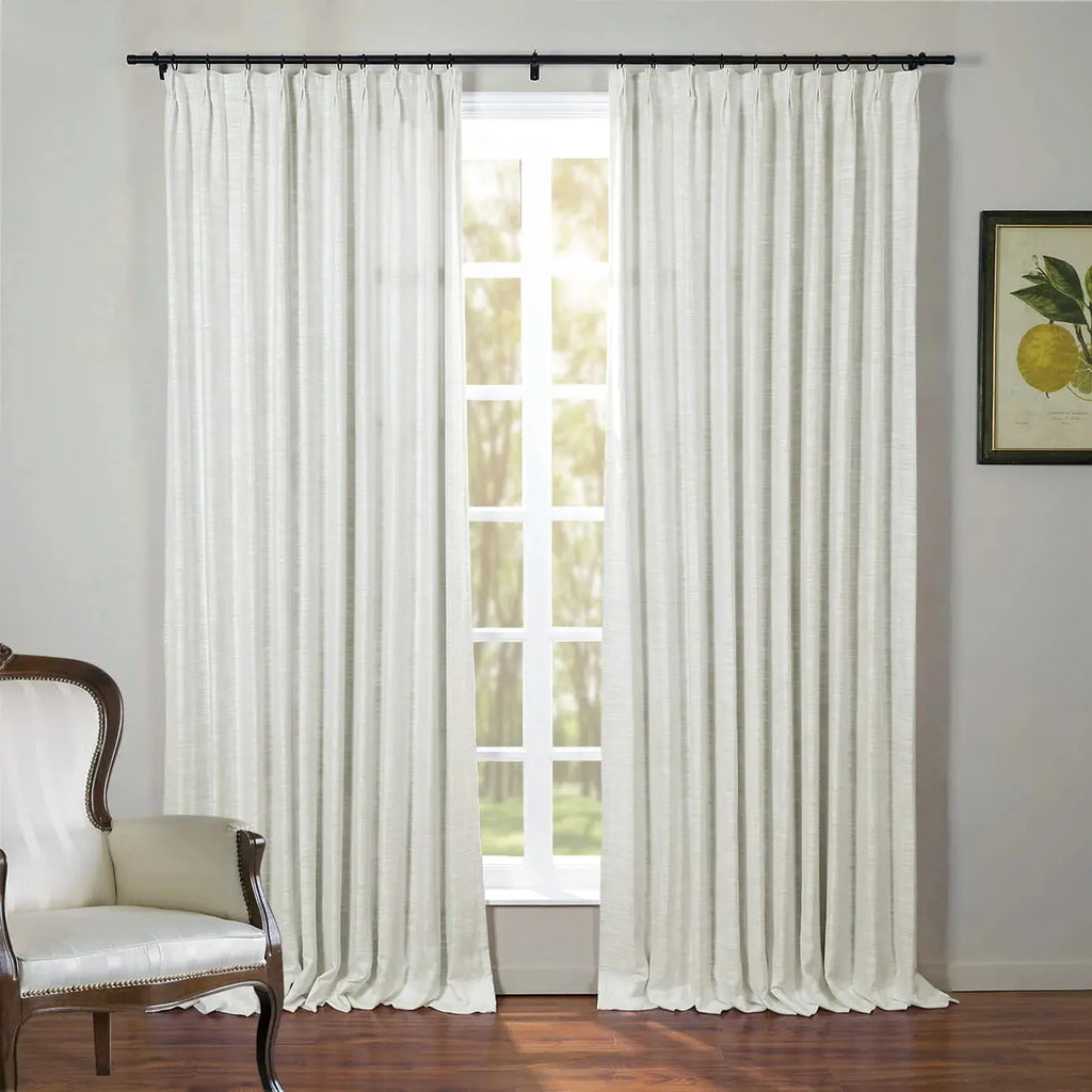 Kyla Linen Drapery Pleated