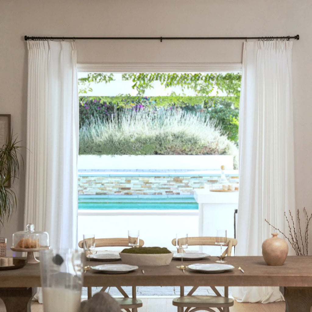 Kyla Linen Drapery Pleated