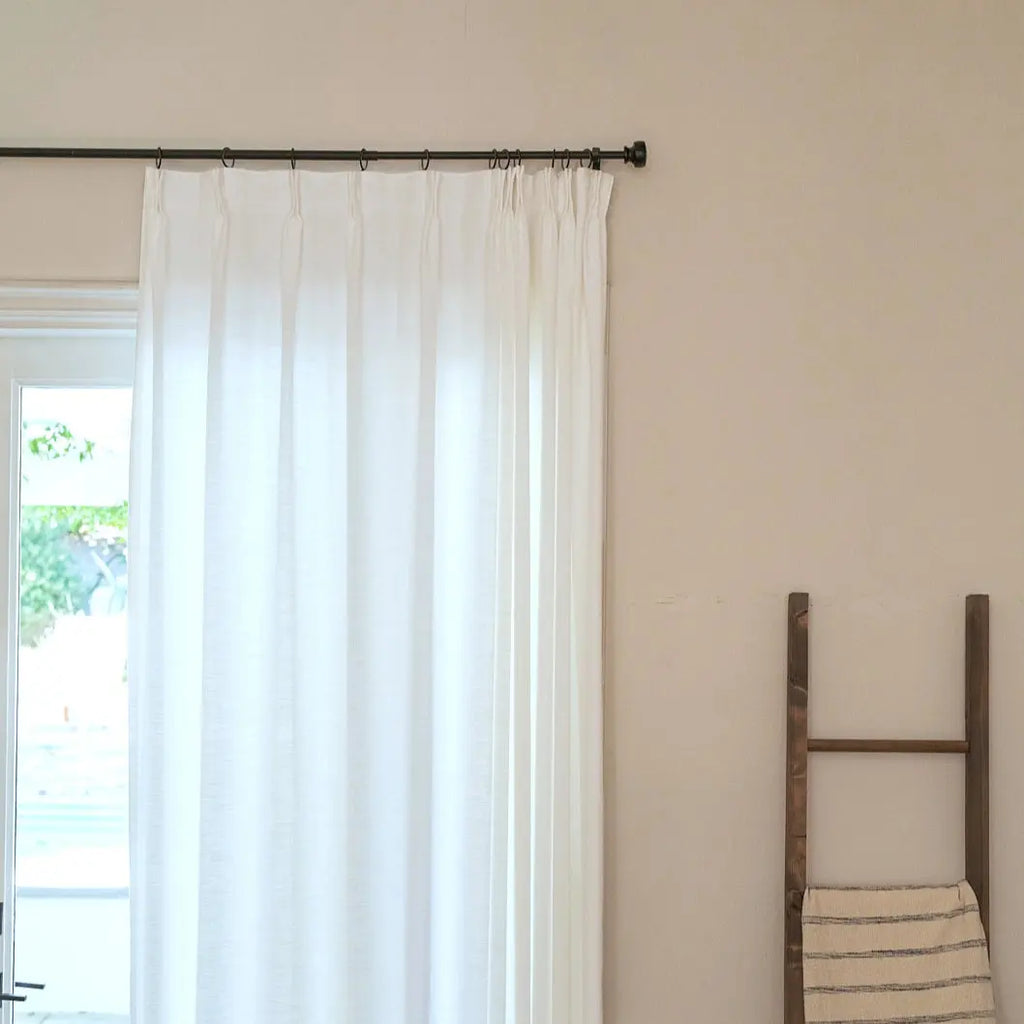 Kyla Linen Drapery Pleated
