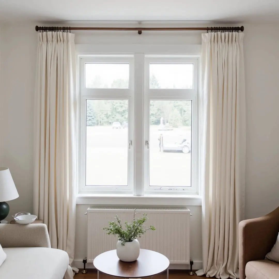 Kyla Linen Drapery Pleated