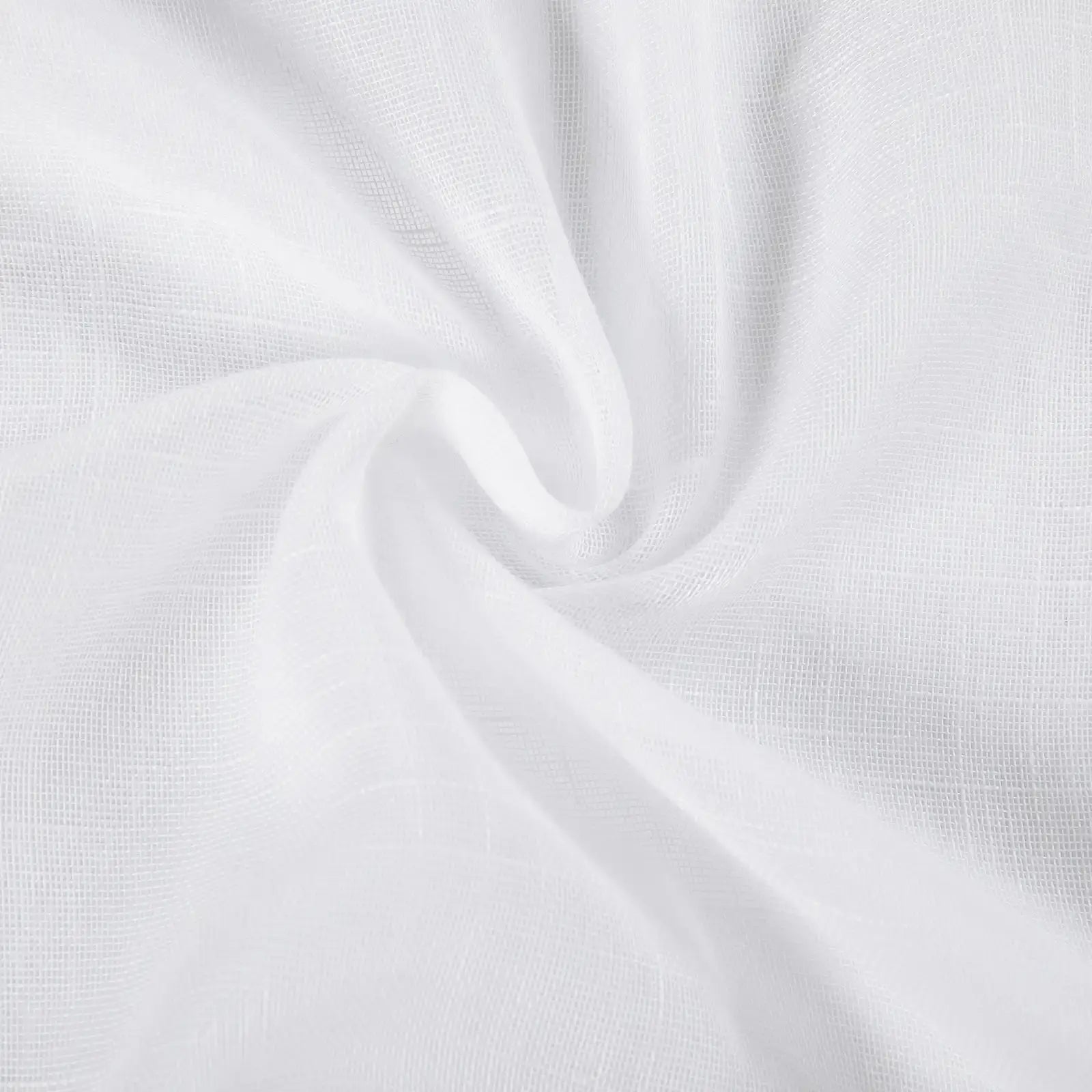 Flynn Airy Lightweight Sheer Curtain Pleated