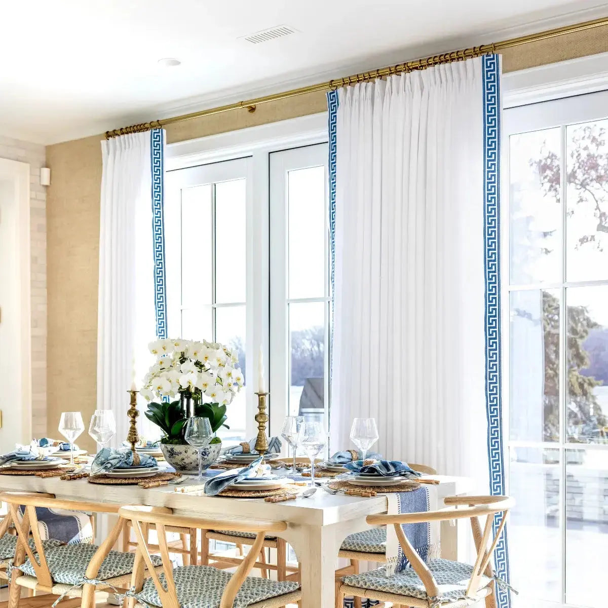 Kyla Linen Drapery Pleated