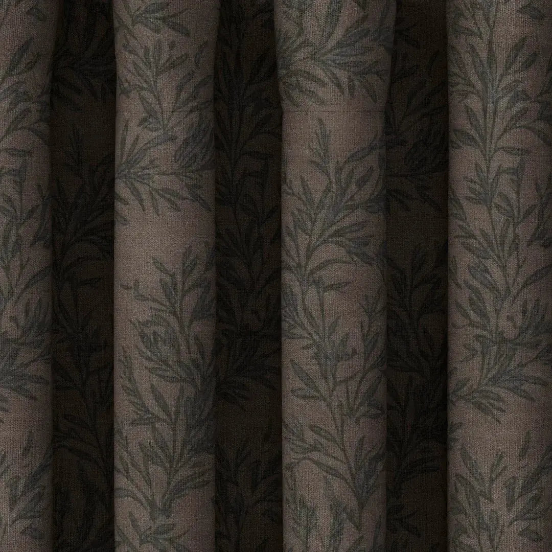 Sara Le Print Linen Drapery Pleated