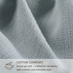 Isabella Heavyweight Cotton Drapery Pleated